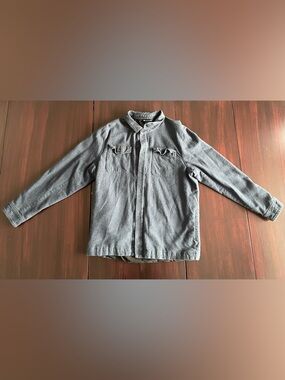 Men’s XL Blue Heavy mix Shirt/Lightweight Jacket